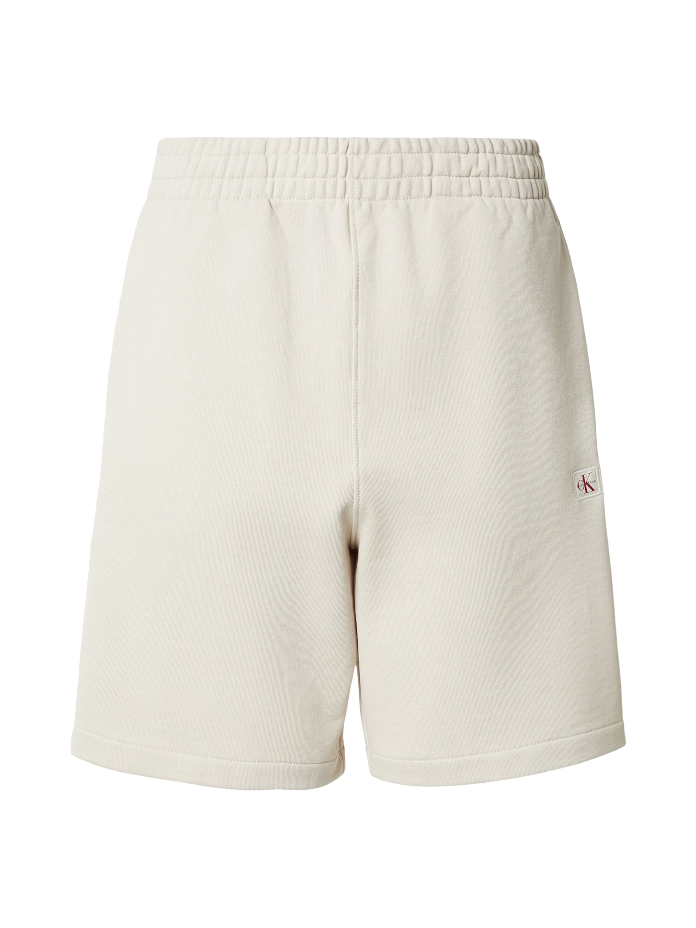 balts Calvin Klein Jeans Standarta Bikses: no priekšpuses