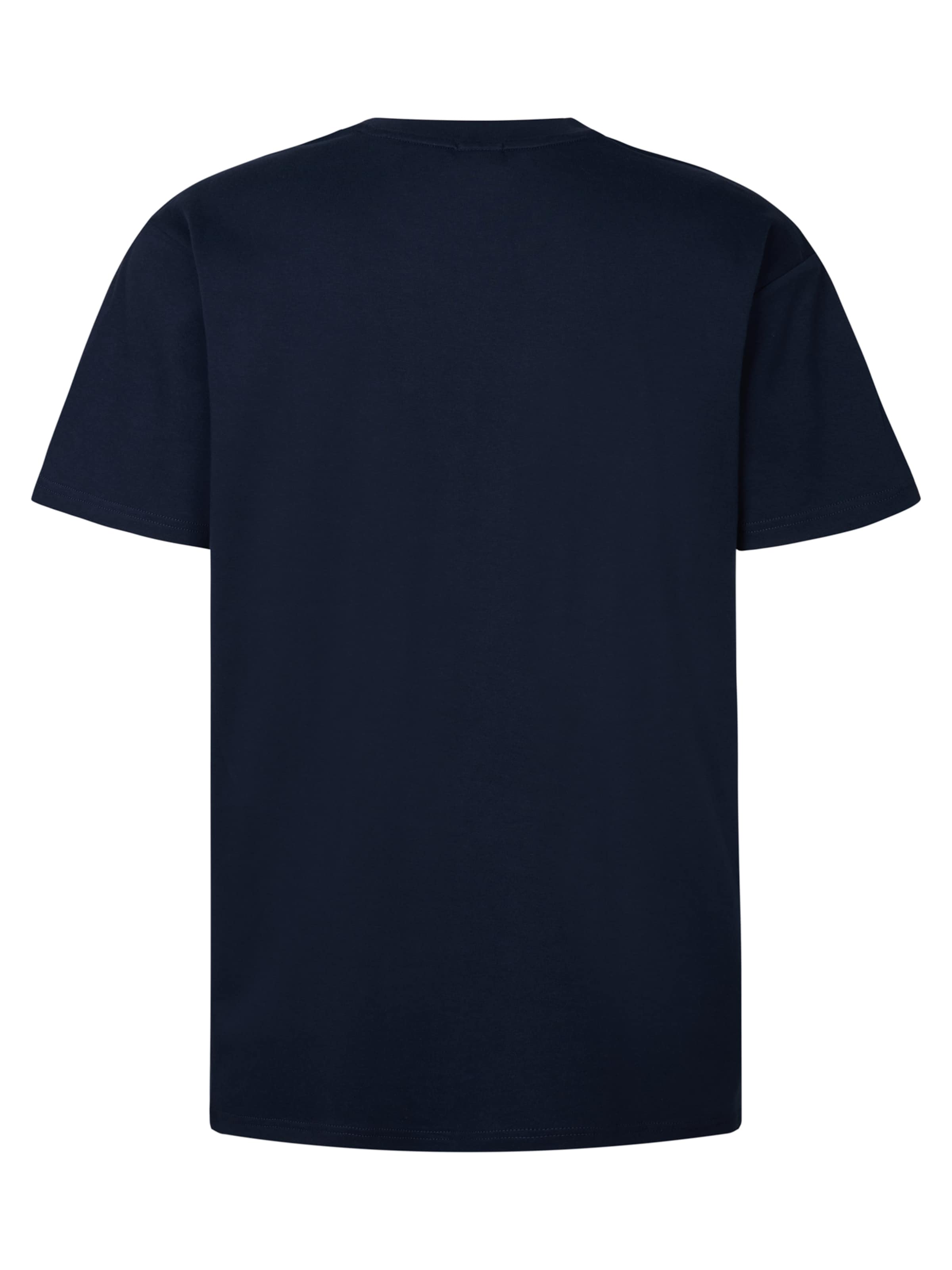 Petrol Industries Tričko 'Reefside' - Modrá