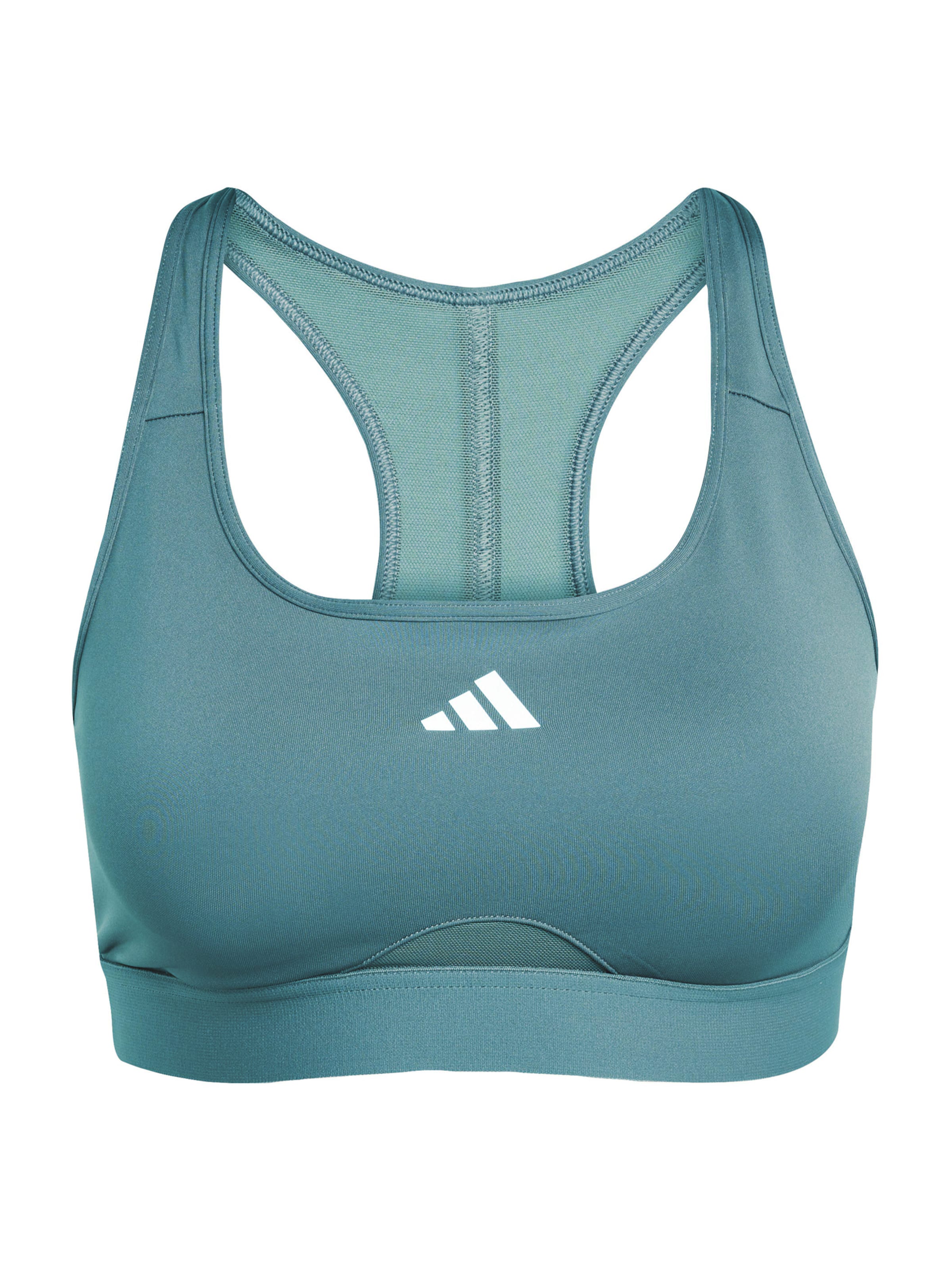 ADIDAS PERFORMANCE Αθλητικό σουτιέν 'PWRCT' σε πράσινο: μπροστά