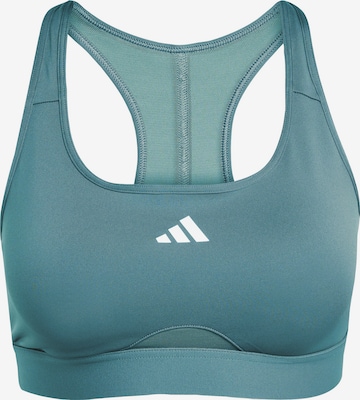 ADIDAS PERFORMANCE Спортивный бюстгальтер 'PWRCT' в Зеленый: спереди