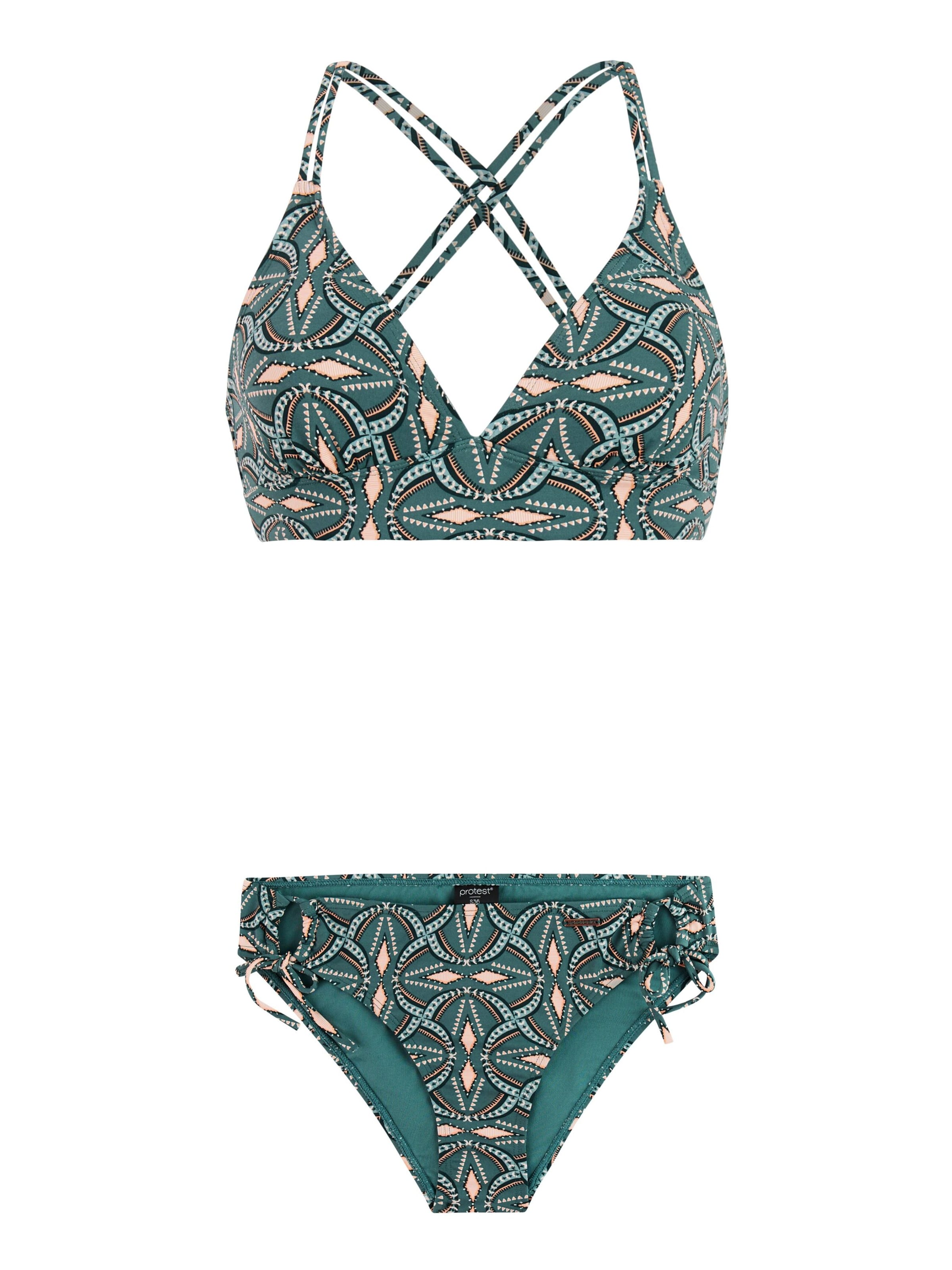 PROTEST Bikini 'PRTGarden'‌‌‌‌‌‌‌‌‌ in Grün: Vorderseite