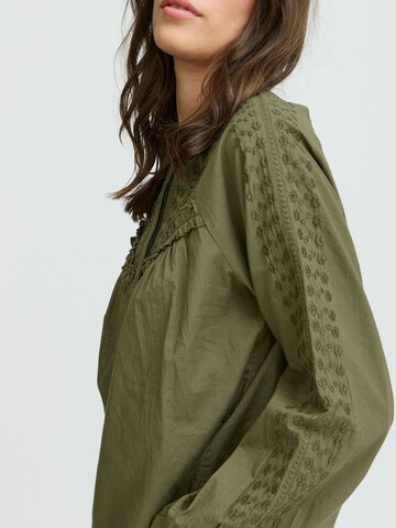 Chemisier 'Iulia' b.young en vert