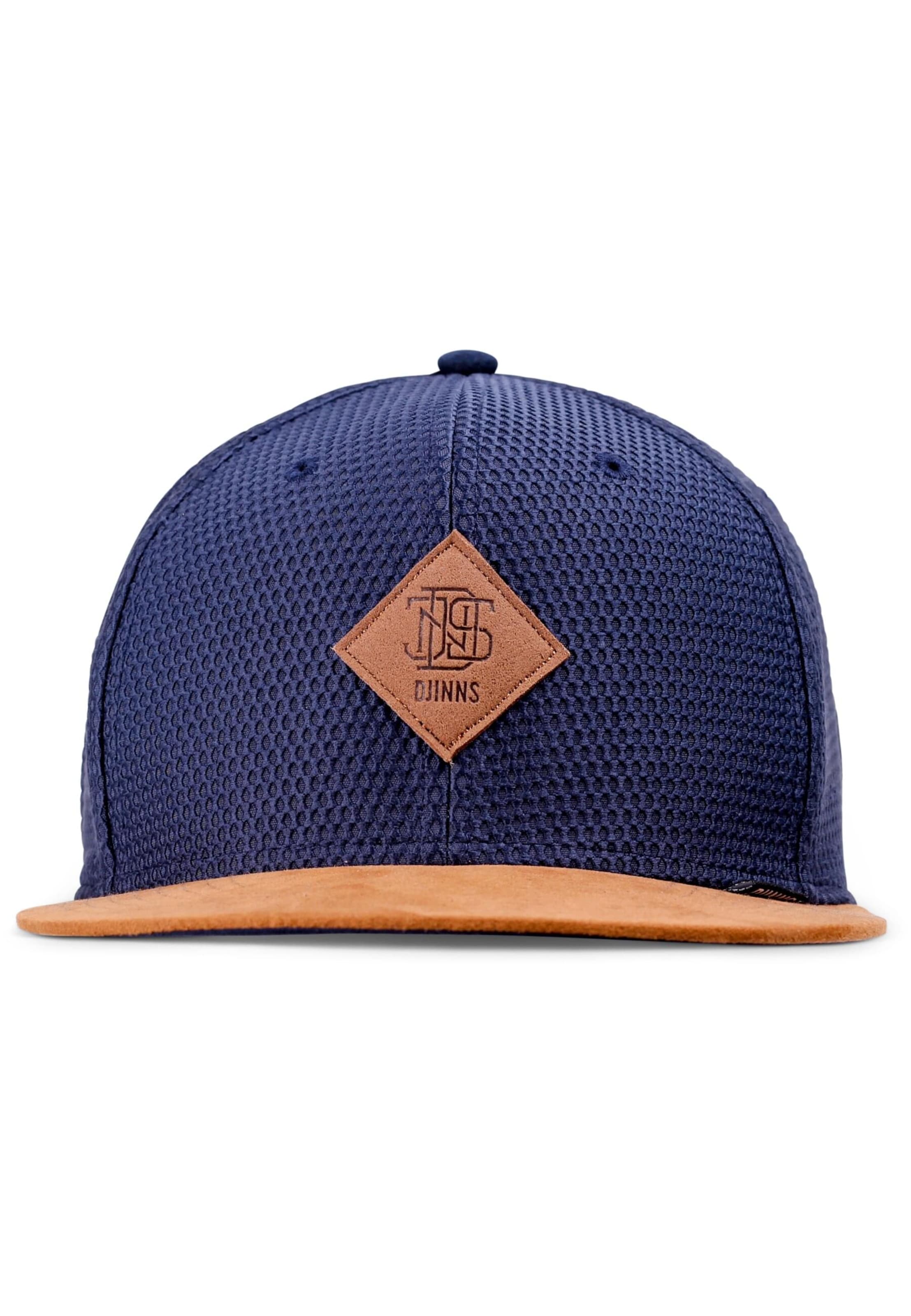 DJINNS Cap 'Honey Knit' in Blau