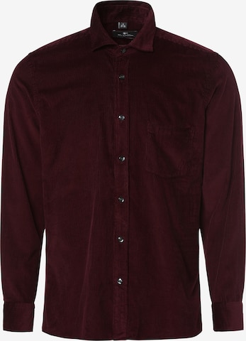 Nils Sundström Button Up Shirt ' ' in Red: front