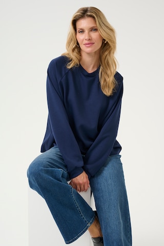 Kaffe Sweatshirt 'BPAdona' in Blau
