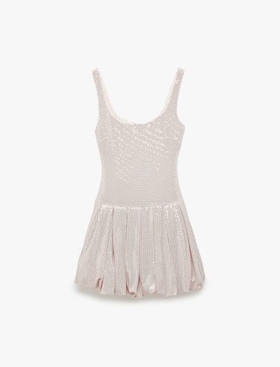 Koton Kleid in puder / schwarz, Produktansicht