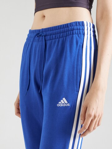 ADIDAS SPORTSWEAR Tapered Sports trousers 'Essentials' in Blue
