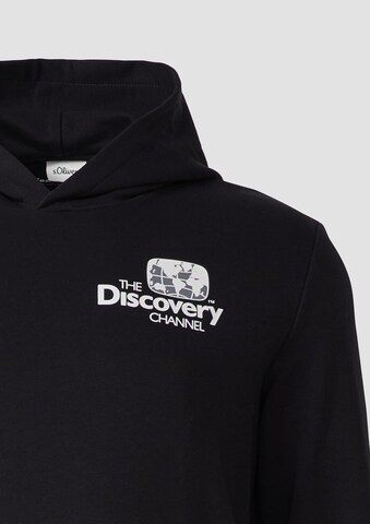 s.Oliver Men Big Sizes Sweatshirt in Black