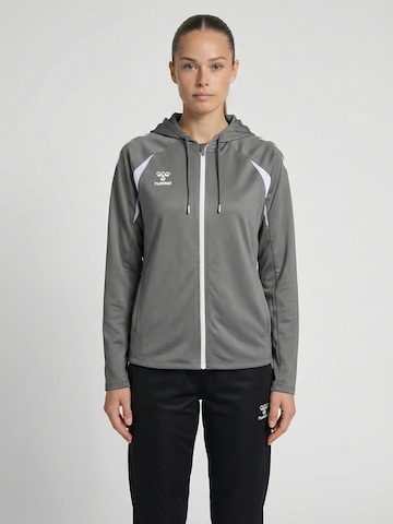 Hummel Sportief sweatshirt in Grijs: voorkant