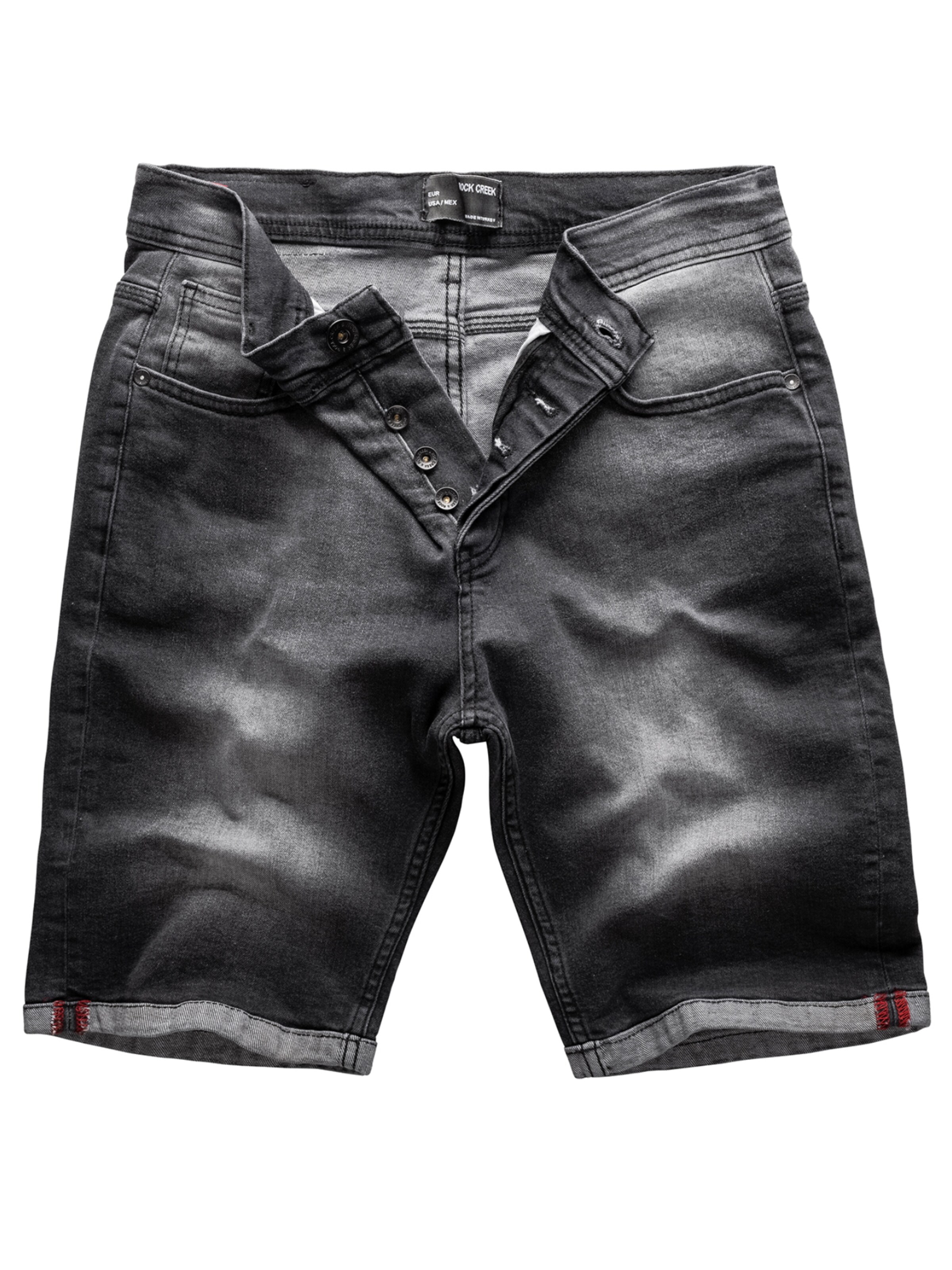 Rock Creek Regular Jeans in Grau: Vorderseite