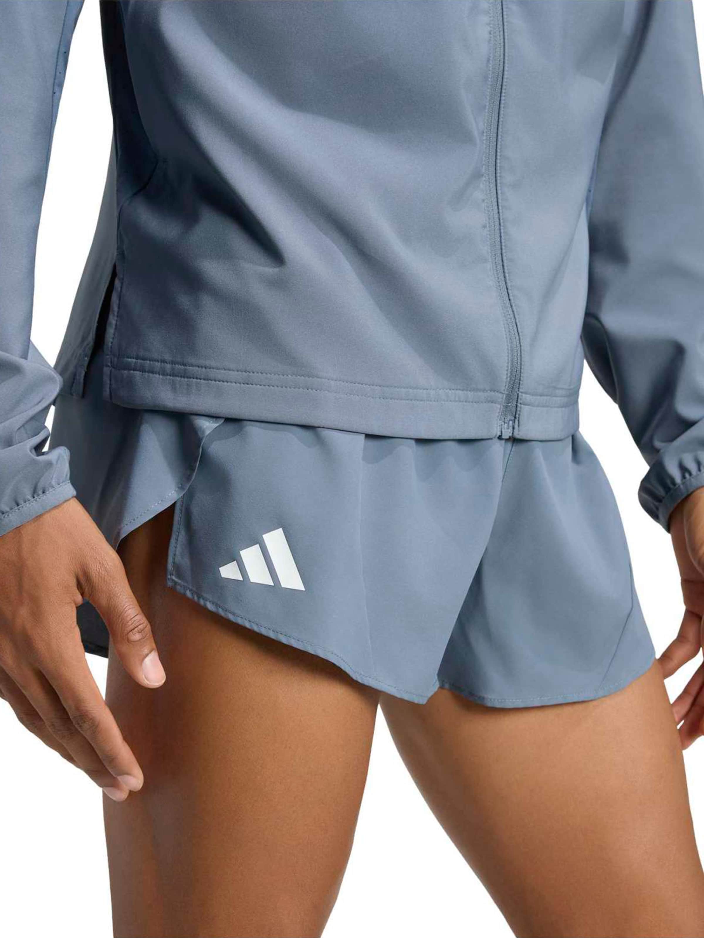 ADIDAS PERFORMANCE Regularen Športne hlače 'ADIZERO' | modra barva
