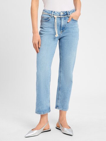 OPUS Slimfit Broek ' Lani ' in Blauw: voorkant