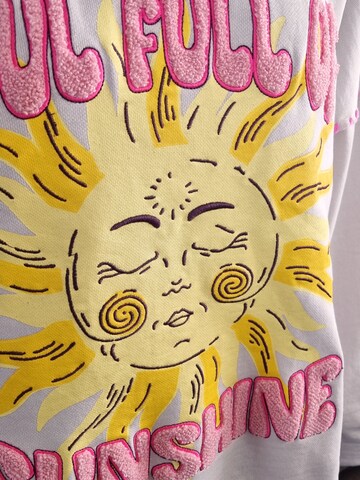 Sweat-shirt 'Soul full of Sunshine' LIKS. Munich en beige