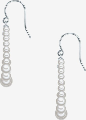 Valero Pearls Earrings in White