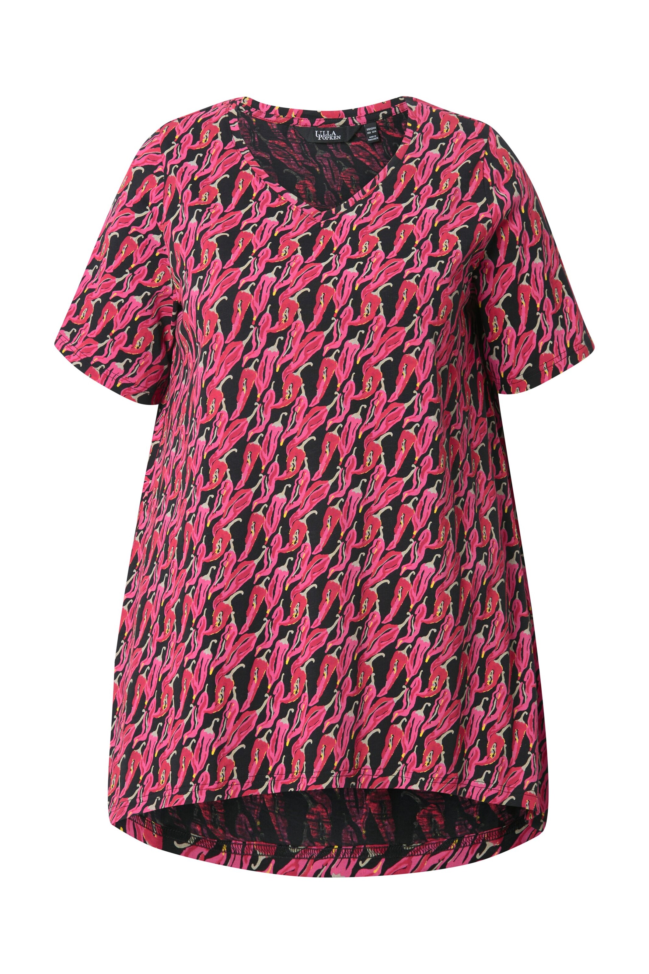 Ulla Popken Shirt in Red: front