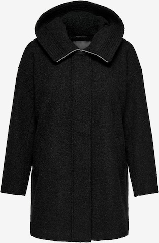 Manteau mi-saison 'RENO' ONLY Carmakoma en noir : devant