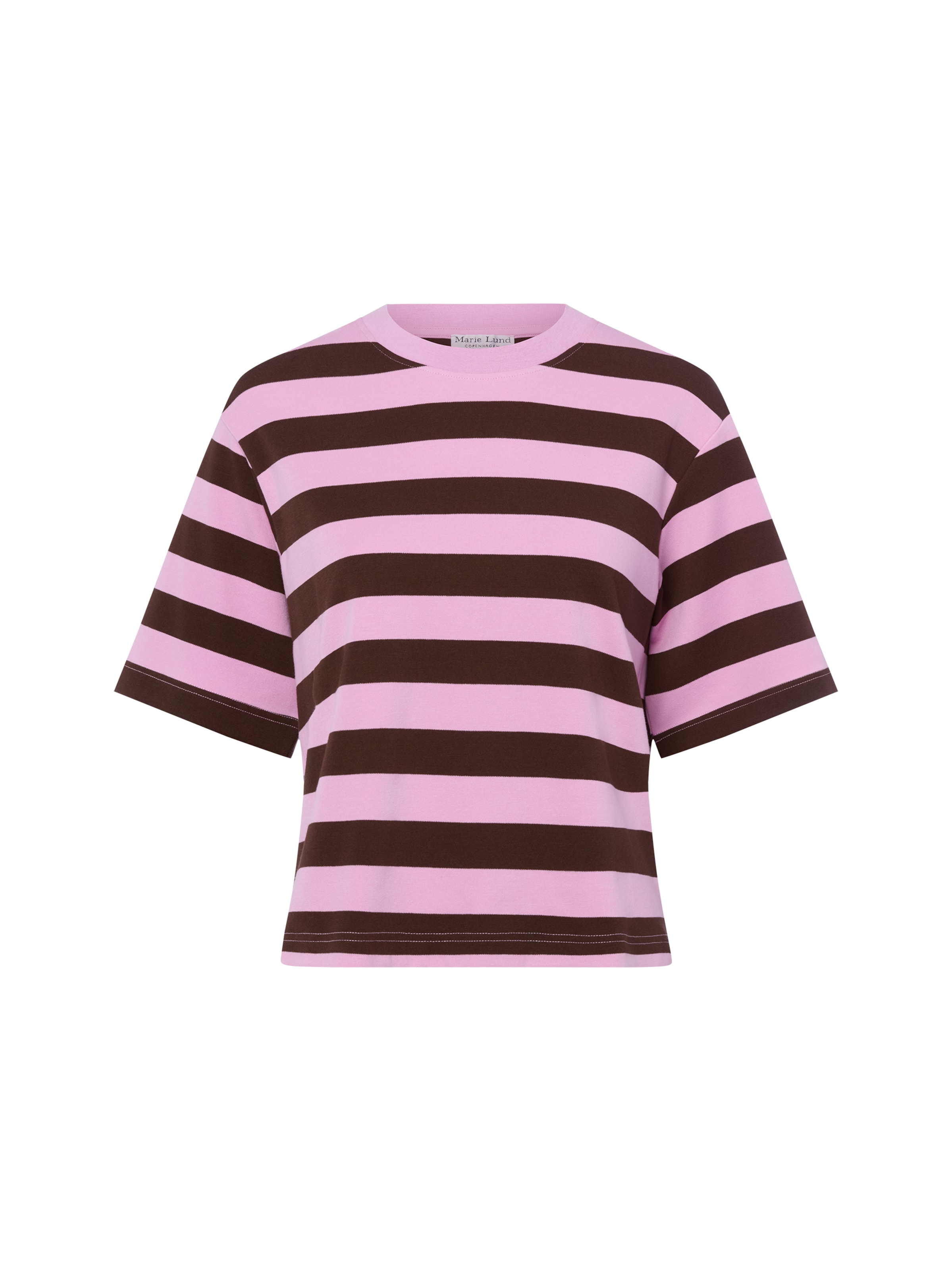 Marie Lund Shirt in Brown: front