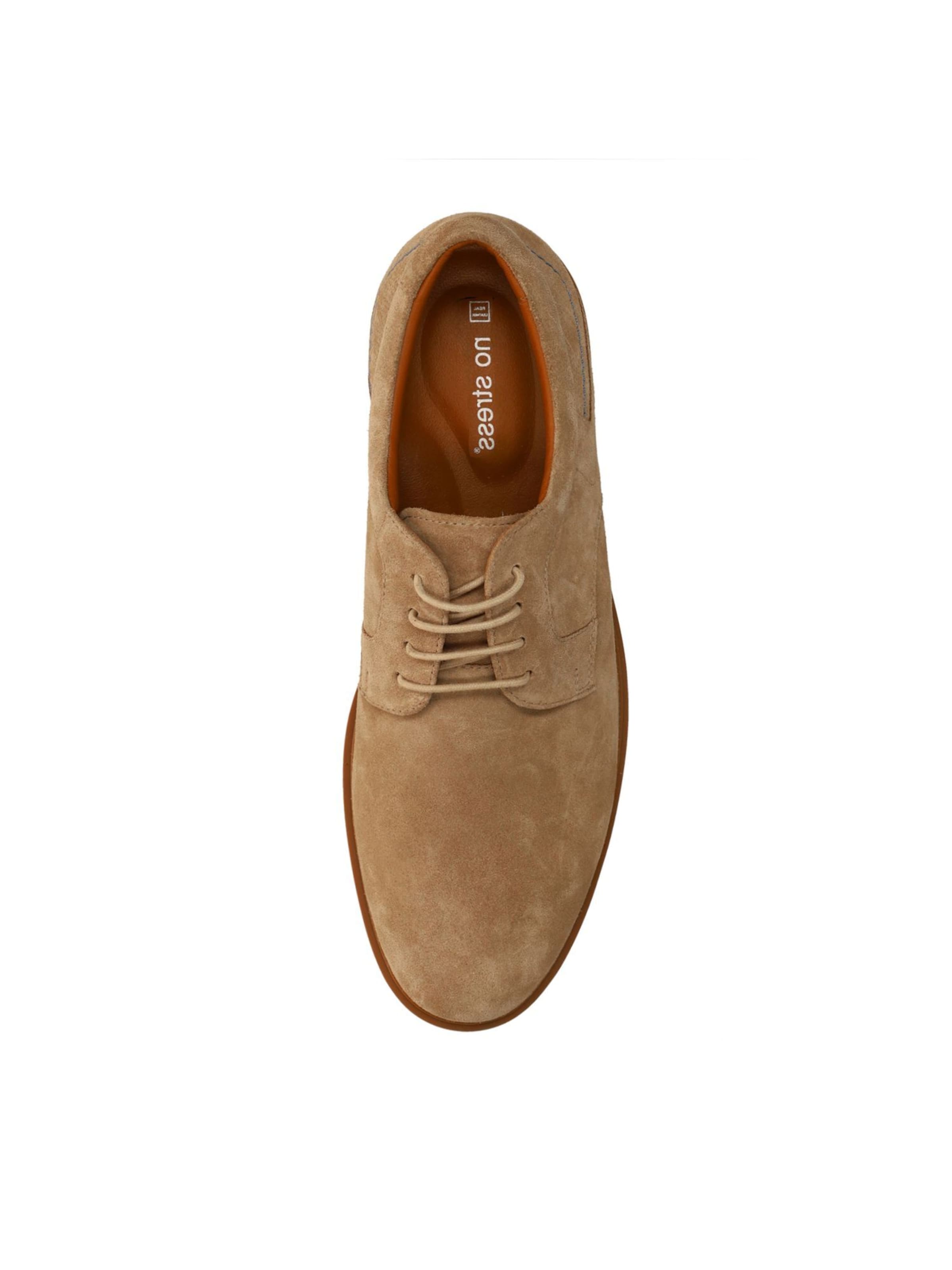 Chaussure à lacets no stress en beige