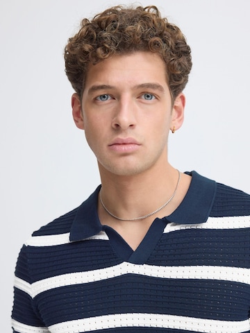 Casual Friday Strickshirt ' CFDahlin ' in Blau