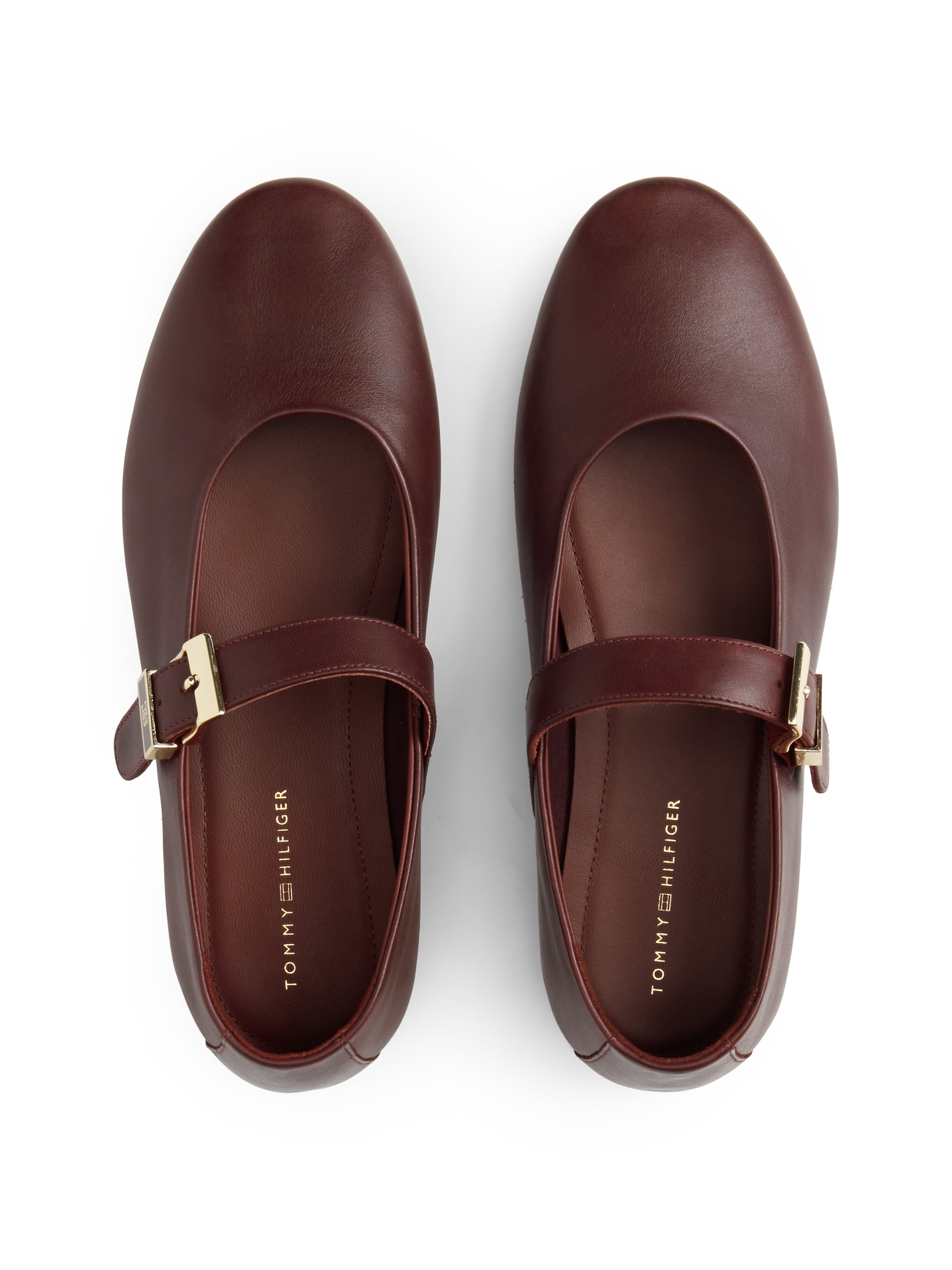TOMMY HILFIGER Μπαλαρίνα με λουράκια σε κόκκινο