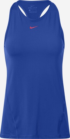 NIKE Sporttop in Blauw: voorkant