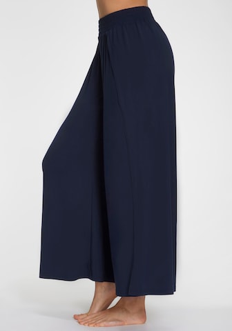LASCANA Wide Leg Hose in Blau
