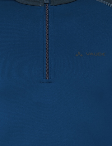 VAUDE Sportpullover 'Livigno' in Blau