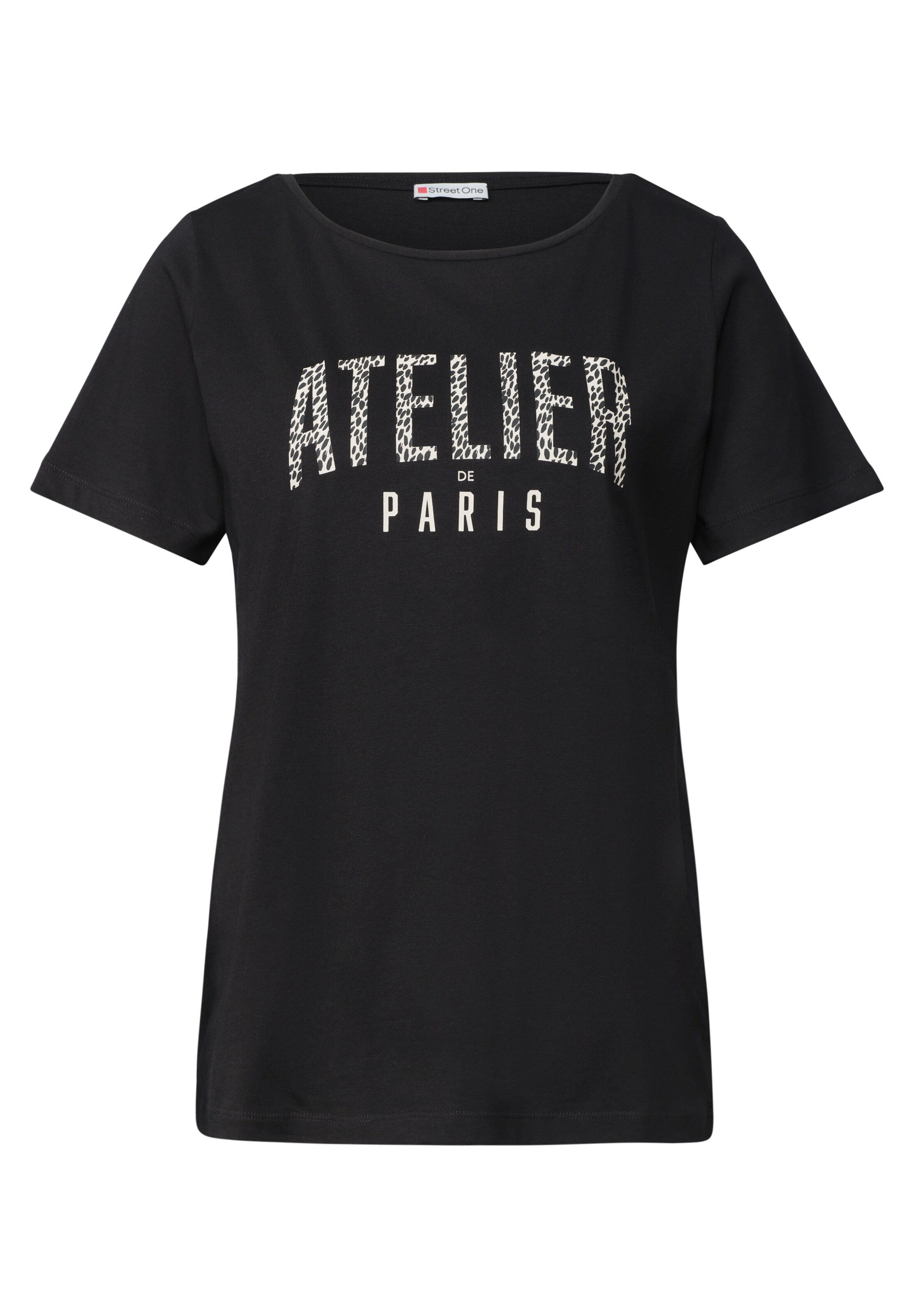 STREET ONE Shirt in Black: front