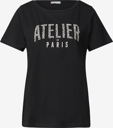 STREET ONE Shirt in Black: front