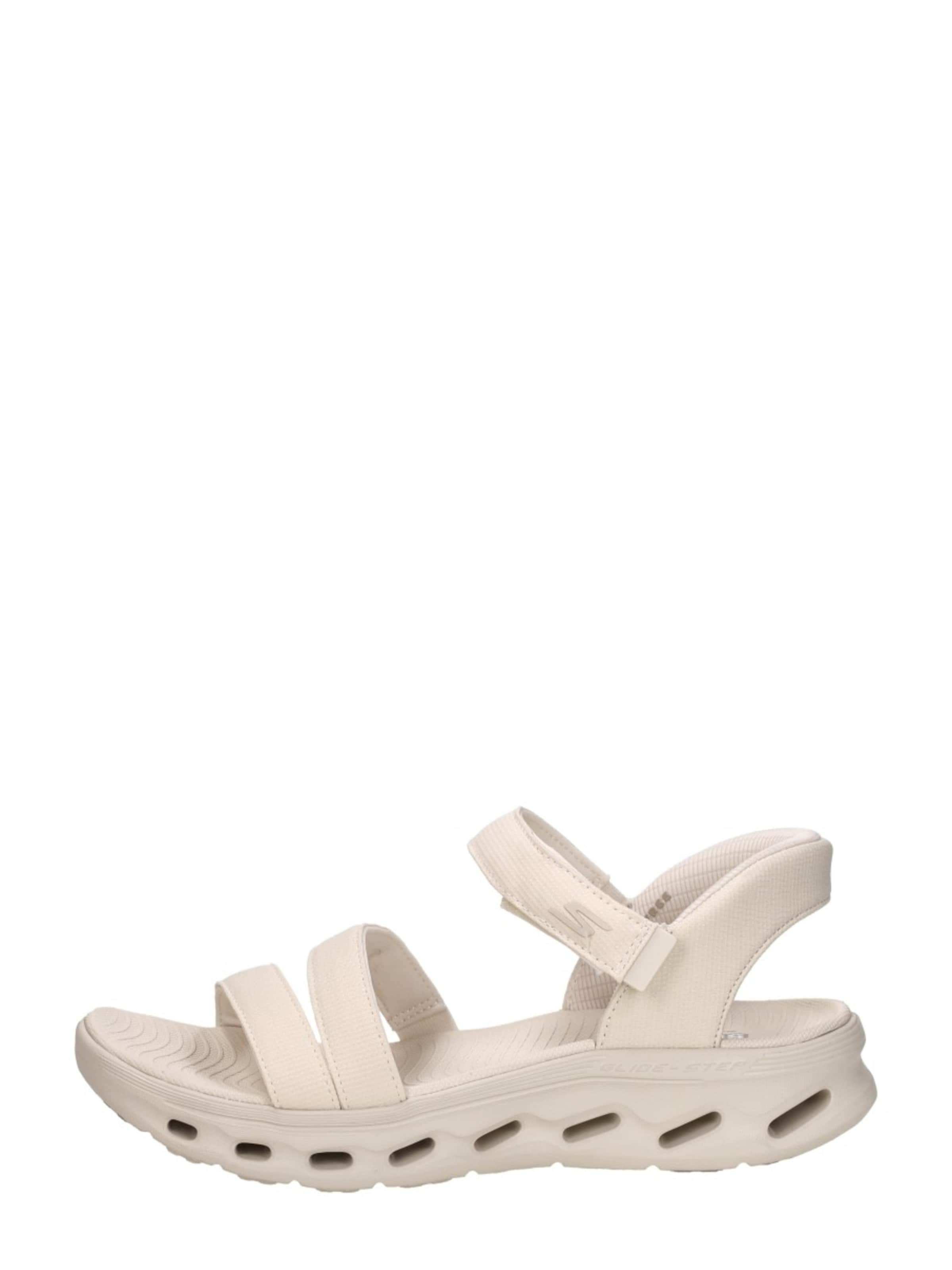 Sandales 'Slip-Ins: Go Walk Glide-Step' SKECHERS en beige : devant