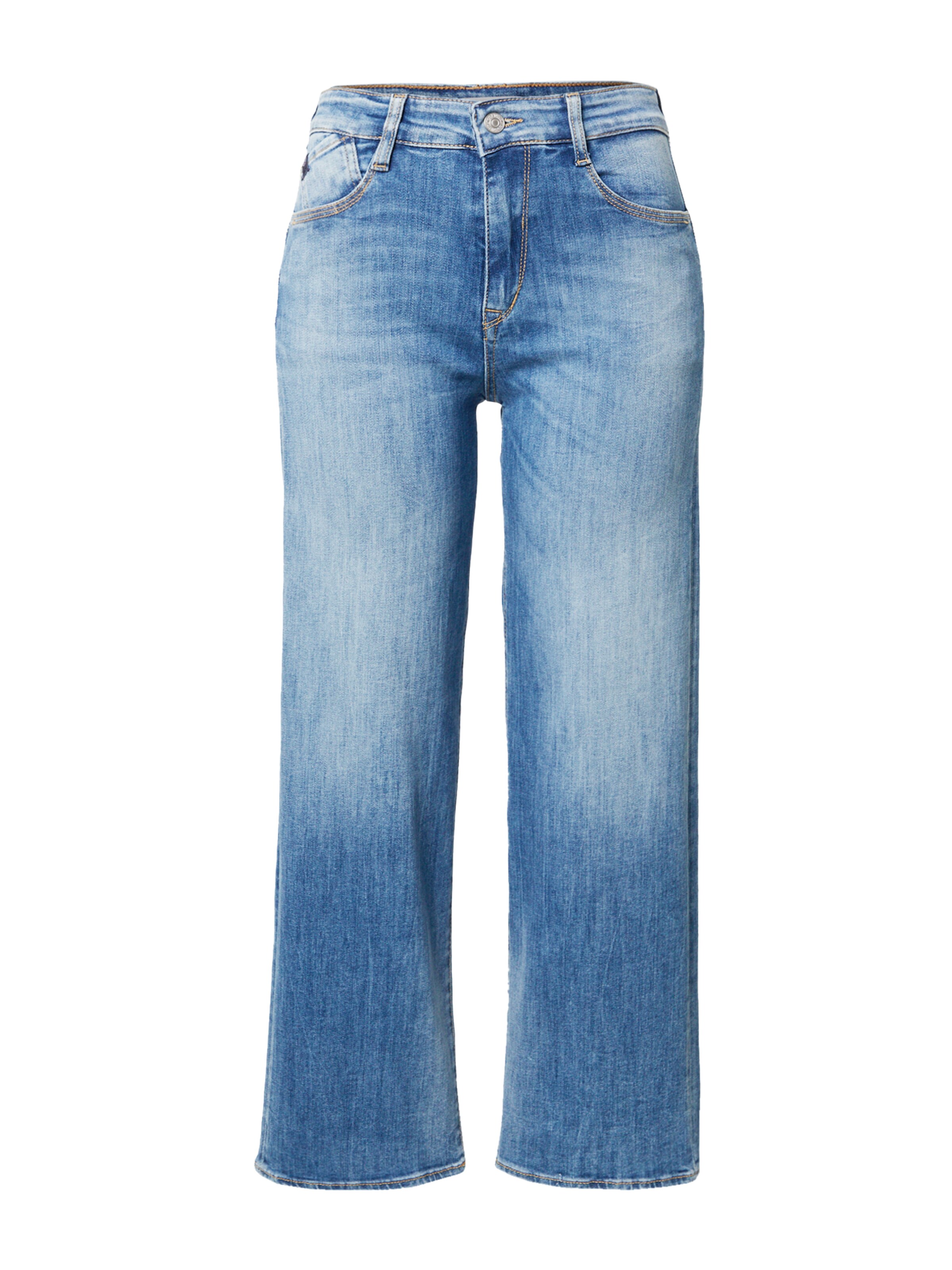 Le Temps Des Cerises Wide leg Jeans 'PULPHI24' in Blue: front