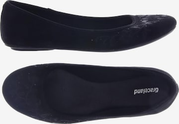 Graceland Flats & Loafers in 36 in Black: front