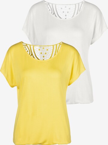 VIVANCE - Camisa em amarelo: frente