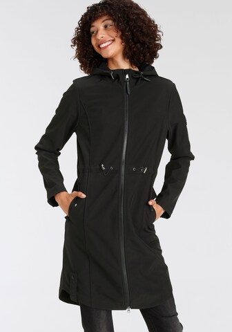 ALPENBLITZ Raincoat in Black