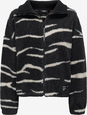 ONLY Strickjacke 'ONLELINE' in Schwarz: Vorderseite