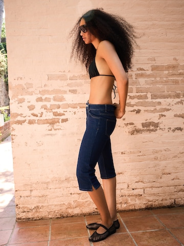 Slimfit Jeans di Bershka in blu