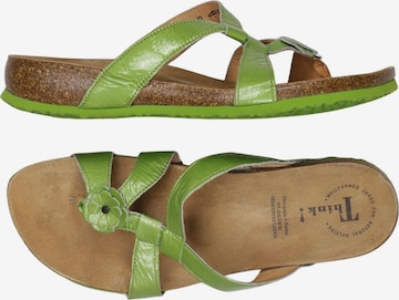 THINK! Sandalen 42 in Grün: Vorderseite