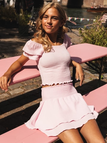 Looxs Revolution Blouse in Pink