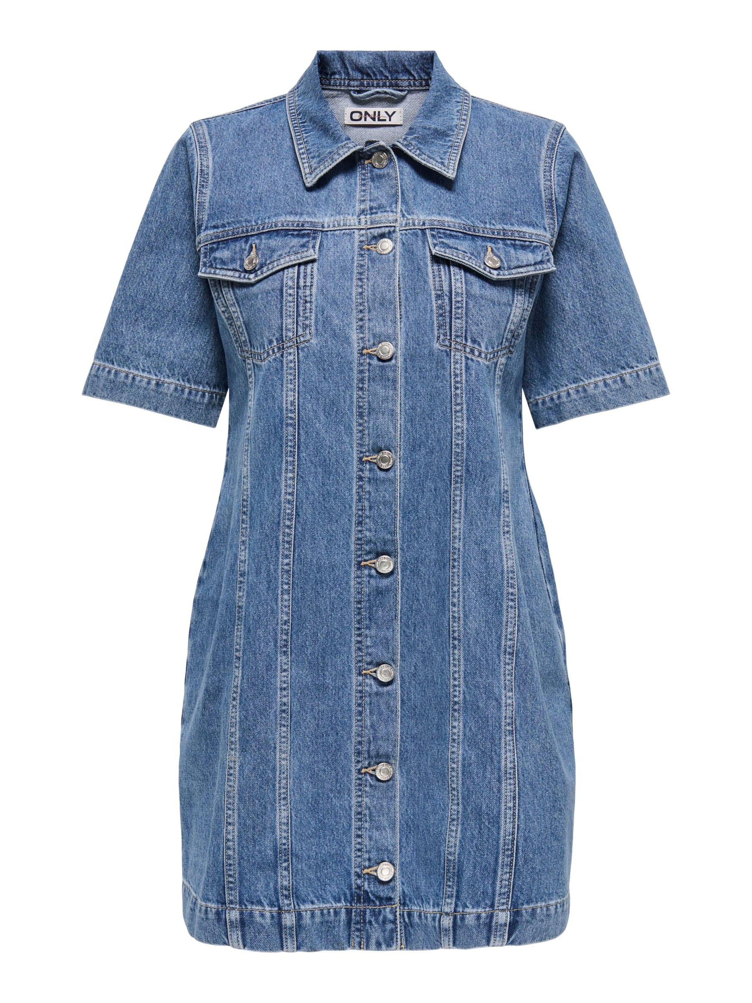 ONLY Blusekjole 'ONLThalia' i blå: forside