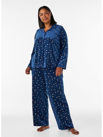 Pantalon de pyjama Zizzi en bleu
