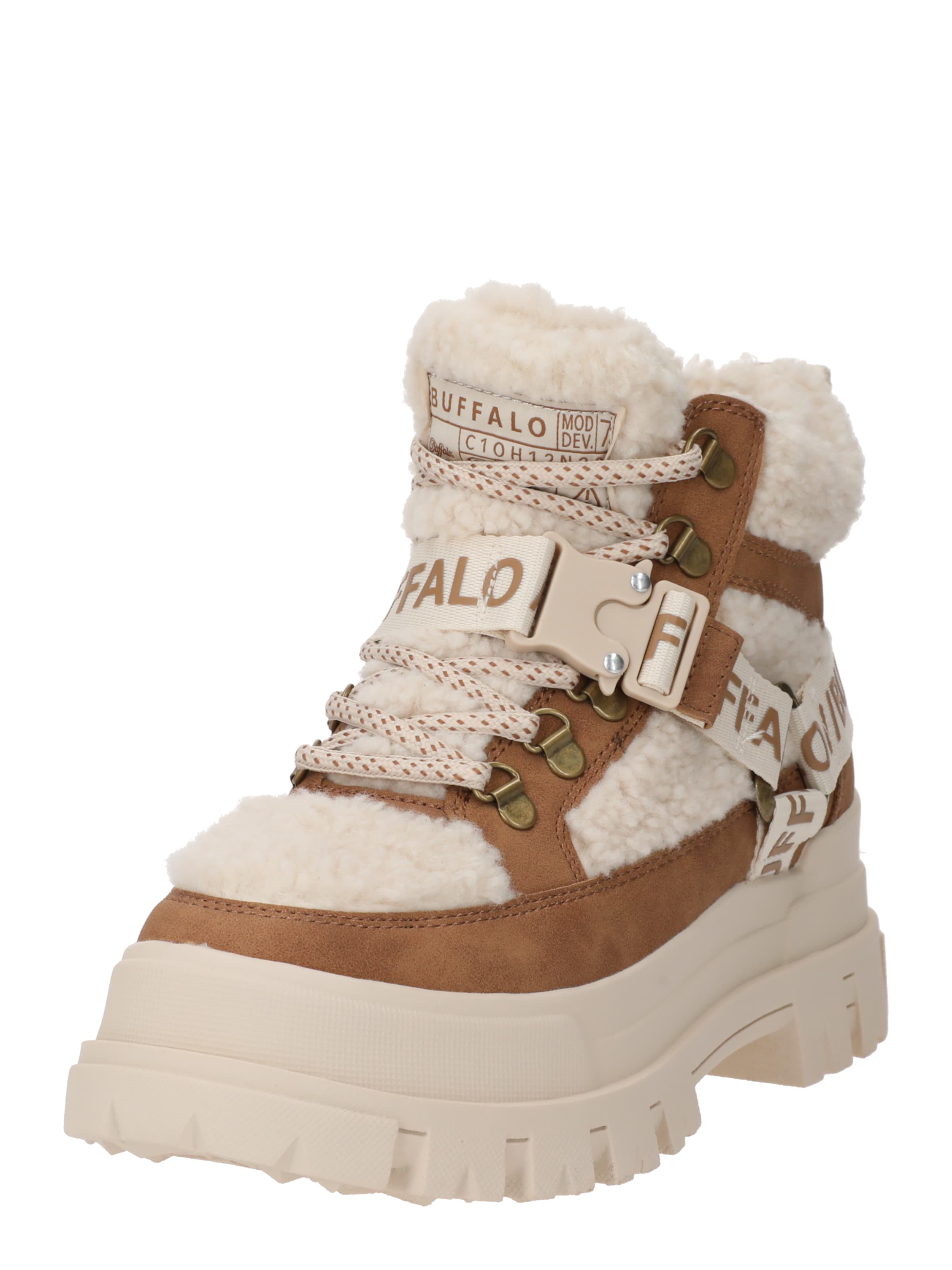 BUFFALO Boots 'Aspha' in Beige: Vorderseite