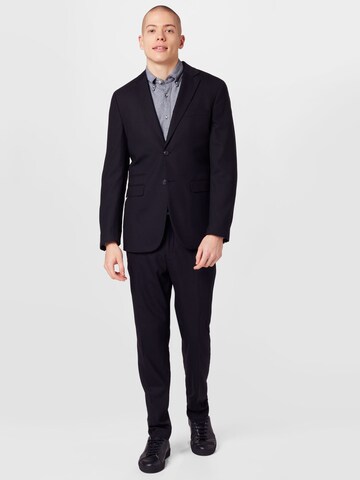 Coupe slim Costume SELECTED HOMME en noir : devant