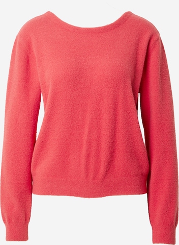 CATWALK JUNKIE Sweatshirt 'TULIPS' in Rood: voorkant