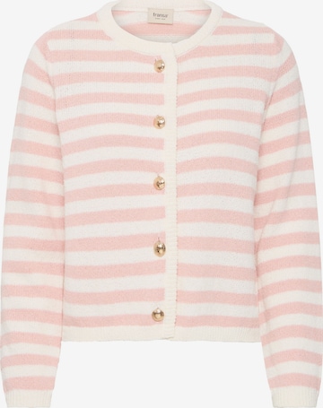 Fransa Cardigan i pink: forside