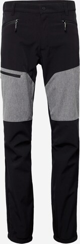 ICEPEAK Regular Outdoor trousers 'BUSTI' in Black: front