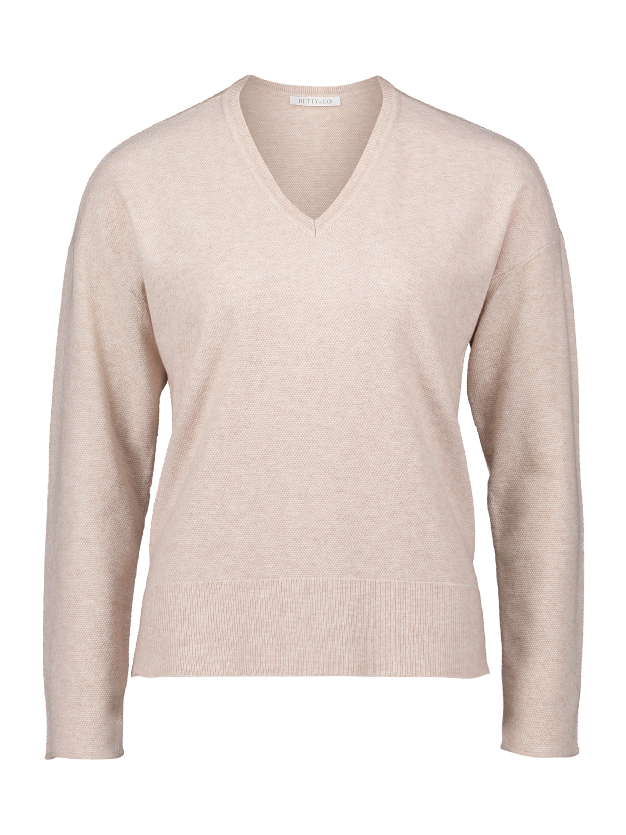 Betty & Co Sweater in Beige: front