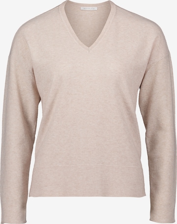 Pull-over Betty & Co en beige : devant