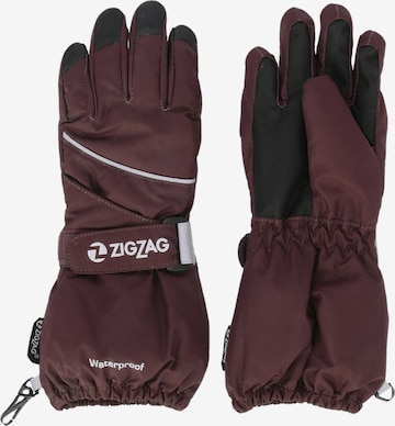 ZigZag Handschuh Kempston in Lila: Vorderseite