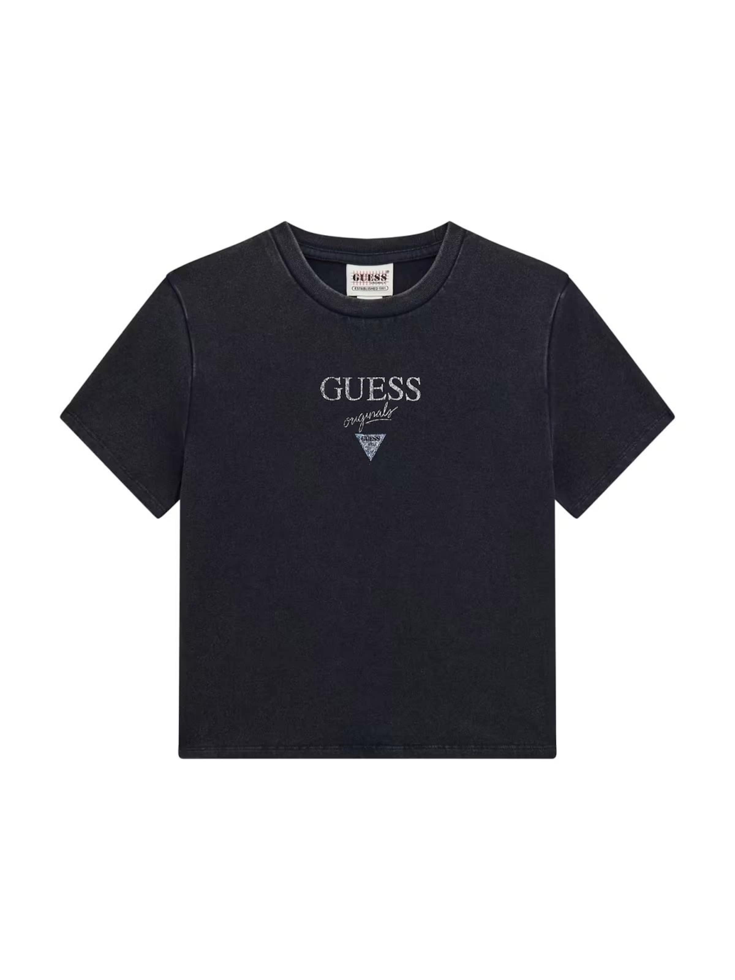 Maglietta di GUESS in blu: frontale