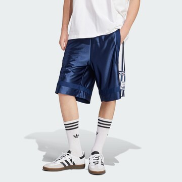 ADIDAS ORIGINALS Loose fit Trousers 'Adibreak' in Blue: front